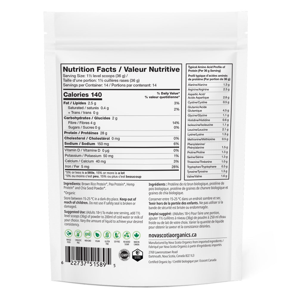 Organic Plain Protein